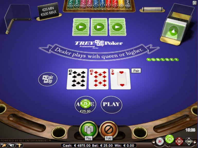 3 card poker strategy